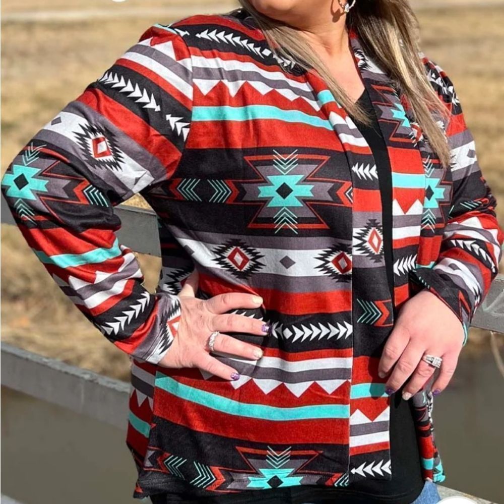 NAVAJO SKY CARDIGAN  